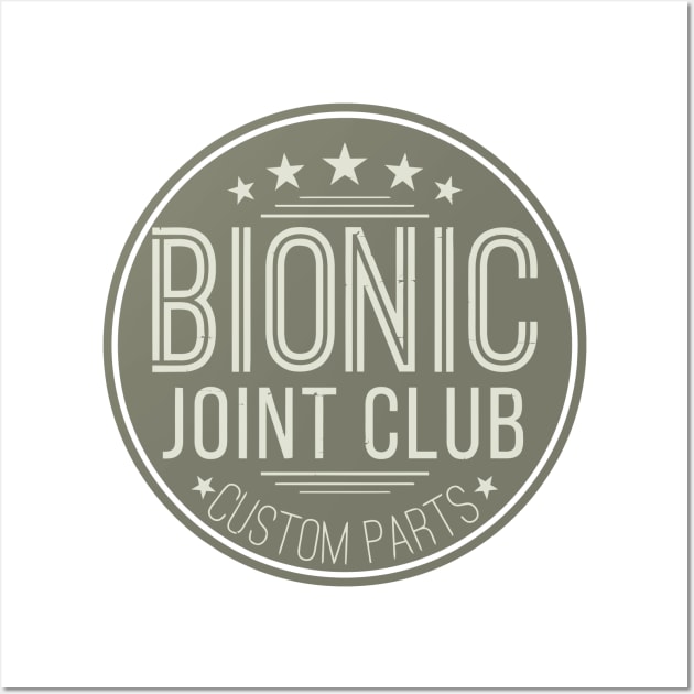 Bionic Joint Replacement Surgery Muscle Joint Wall Art by tanambos